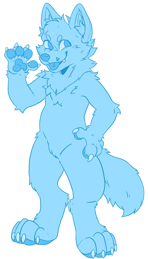 StuffedTails full digitigrade suit example